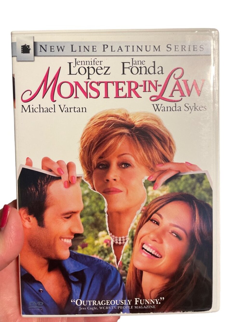 Monster In Law DVD Jennifer Lopez Jane Fonda Romance Comedy New Line Platinum Se
